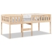 Cama para niños sin colchón madera maciza de pino 80x200 cm