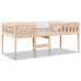 Cama para niños sin colchón madera maciza de pino 90x190 cm