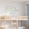 Cama para niños sin colchón madera maciza de pino 90x190 cm