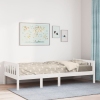 Cama para niños sin colchón madera maciza pino blanca 75x190 cm