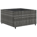 Set de muebles de jardín 8 pzas y cojines ratán sintético gris