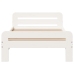 Estructura cama sin colchón madera maciza pino blanca 100x200cm