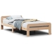 Estructura de cama sin colchón madera maciza de pino 90x190 cm