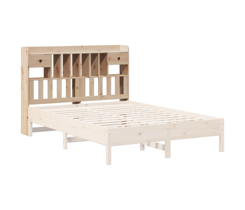 Cabecero de cama con almacenaje madera maciza de pino 180 cm