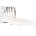 Cabecero de cama almacenaje madera maciza pino blanco 75 cm