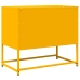 Mueble TV acero laminado en frío amarillo mostaza 68x39x60,5 cm