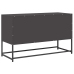 Mueble para TV acero laminado en frío negro 100,5x39x60,5 cm