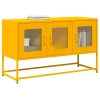 Mueble para TV acero laminado en frío amarillo 100,5x39x60,5 cm