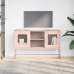 Mueble para TV de acero rosa 100,5x39x60,5 cm