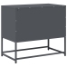 Mueble para TV de acero gris antracita 68x39x60,5 cm