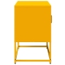 Mueble para TV de acero amarillo mostaza 68x39x60,5 cm