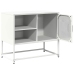 Mueble para TV de acero blanco 68x39x60,5 cm