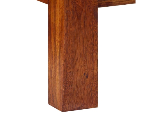 Mesa de centro de madera maciza de acacia 90x50x40 cm