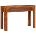 Mesa consola madera maciza de acacia 110x35x75 cm