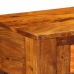 Mesa consola madera maciza de acacia 110x35x75 cm