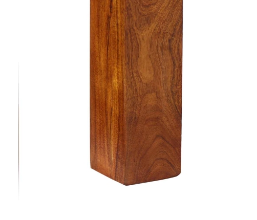 Mesa consola madera maciza de acacia 110x35x75 cm