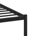 Estructura cama con cabecero sin colchón marrón roble 183x213cm