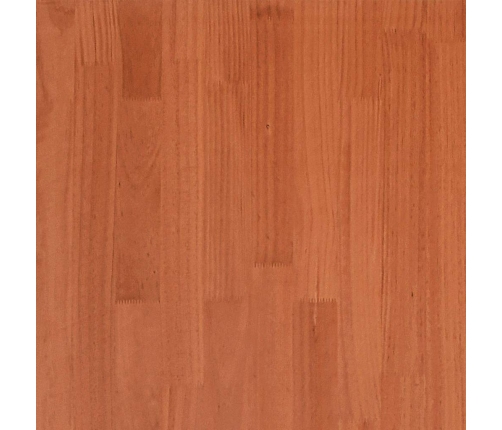 Estructura de cama sin colchón madera de pino marrón 90x200 cm