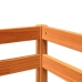 Cama alta para niños con torre madera pino rosa 90x190 cm