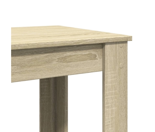 Mesa alta de bar madera ingeniería roble Sonoma 51x50x103,5 cm