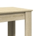 Mesa alta de bar madera ingeniería roble Sonoma 51x50x103,5 cm