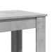 Mesa alta de bar madera ingeniería gris hormigón 51x50x103,5 cm