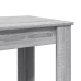 Mesa alta de bar madera ingeniería gris Sonoma 51x50x103,5 cm