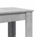 Mesa alta de bar madera ingeniería gris hormigón 102x50x103,5cm