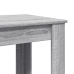 Mesa alta de bar madera ingeniería gris Sonoma 102x50x103,5 cm