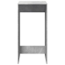 Mesa alta de bar madera ingeniería gris hormigón 51x50x103,5 cm