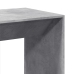 Mesa alta de bar madera ingeniería gris hormigón 51x50x103,5 cm