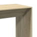 Mesa alta de bar madera ingeniería roble Sonoma 102x50x103,5 cm