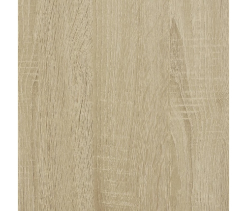 Armario de pared madera de ingeniería roble sonoma 78x18x71 cm