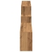 Armario de pared madera ingeniería roble artesanal 158x18x53 cm