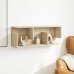 Armario de pared madera de ingeniería roble Sonoma 80x20x30 cm