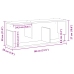 Armario de pared madera de ingeniería roble Sonoma 80x20x30 cm