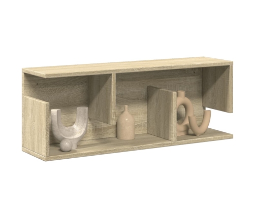Armario de pared madera de ingeniería roble Sonoma 80x20x30 cm
