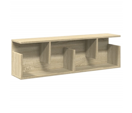 Armario de pared madera de ingeniería roble Sonoma 100x20x30 cm