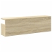 Armario de pared madera de ingeniería roble Sonoma 100x20x30 cm