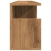 Mueble de pared madera ingeniería roble artisian 100x20x30 cm