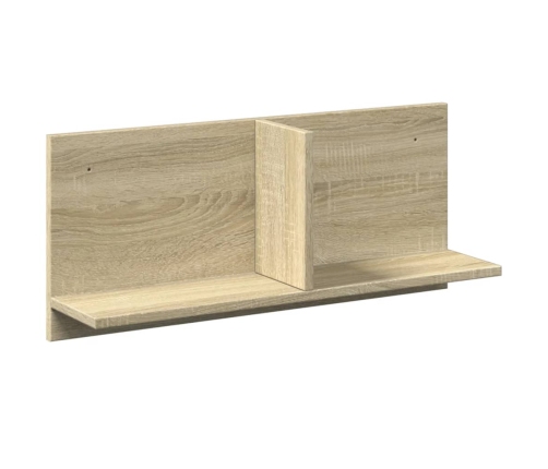 Armario de pared madera ingeniería roble sonoma 70x16,5x30 cm