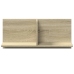 Armario de pared madera ingeniería roble sonoma 70x16,5x30 cm