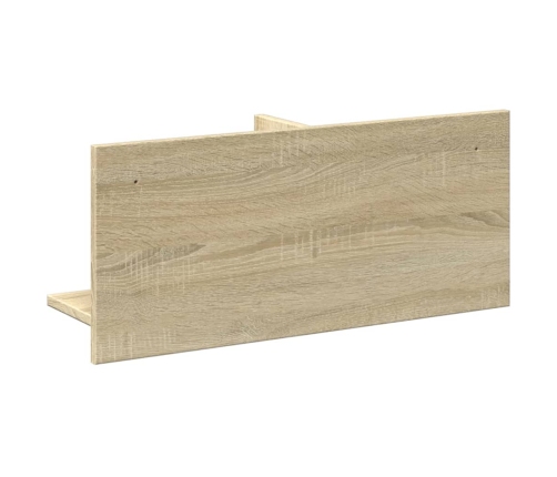 Armario de pared madera ingeniería roble sonoma 70x16,5x30 cm