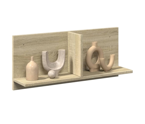 Armario de pared madera ingeniería roble sonoma 70x16,5x30 cm