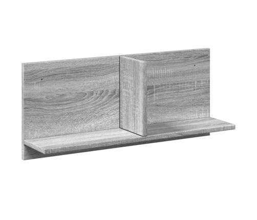 Armario de pared madera de ingeniería gris Sonoma 70x16,5x30 cm