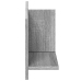 Armario de pared madera de ingeniería gris Sonoma 70x16,5x30 cm