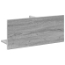 Armario de pared madera de ingeniería gris Sonoma 70x16,5x30 cm