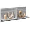 Armario de pared madera de ingeniería gris Sonoma 70x16,5x30 cm