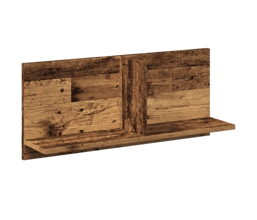 Mueble de pared madera de ingeniería envejecida 70x16,5x30 cm