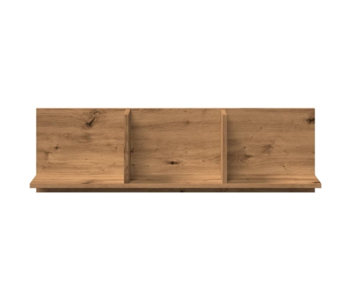 Mueble de pared madera ingeniería roble artisian 100x16,5x30 cm